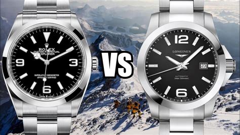 longines conquest classic vs rolex explorer|alternatives to Rolex explorer.